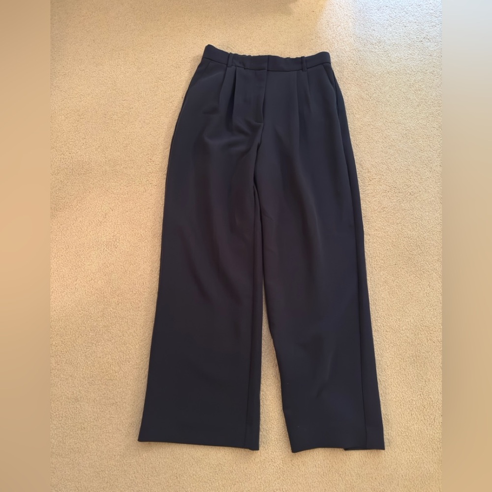 Abercrombie and Fitch sloane tailored pants - navy